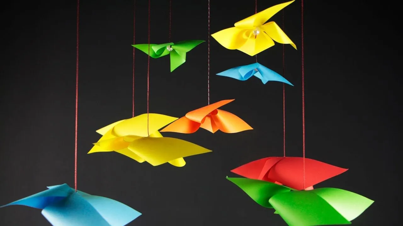 Đồ treo nôi handmade đơn giản